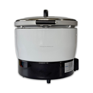 Cuiseur à riz à gaz automatique 7L à usage commercial d'hôtel avec couvercle en acier inoxydable non électrique Pot intérieur en aluminium épais - Product Image 5