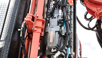 Foreuse hydraulique DP1510i pour travaux de construction, machine de forage à marteau supérieur pour le forage de trous de dynamitage dans la roche