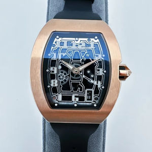 Montre de luxe pour homme en céramique ultra-fine, verre saphir bronze, mouvement mécanique, bracelet en acier inoxydable, résistante à l'eau - Product Image 1