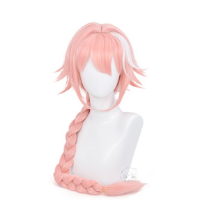 Peluca de Cosplay de Astolfo de Fate/Apocrypha, Trenzada Rosa, para Niñas, Venta al por Mayor de Ainizi - Product Image 2