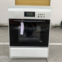 Cuisinière sur pied blanche à 4 brûleurs de haute qualité avec four Grill Cuisinière électrique à haute efficacité de grande capacité pour la cuisson de pizzas