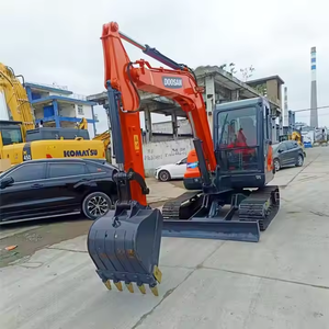 Gebruikte <span class=keywords><strong>Doosan</strong></span> DX55-9C <span class=keywords><strong>Mini</strong></span> Rupsgraafmachine 32.6kw Motor 2021 Boerderij Gebruik Hydraulische Develon Graafmachine - Product Image 2