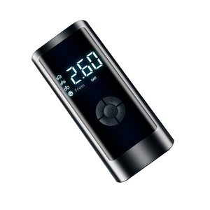 Pompe de gonflage de pneus intelligente mini sans fil à LED avec chargeur de voiture en ABS, fabrication sur mesure - Product Image 1