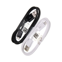 Kabel Pengisi Daya Micro USB 1M untuk Huawei untuk Ponsel Android Samsung Kabel Sinkronisasi Data Jaket TPE dengan Kabel Pengisi Daya Kamera Microusb