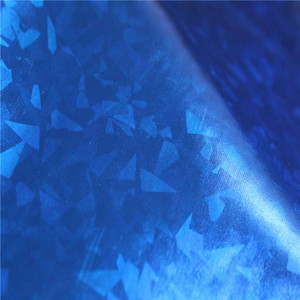 Chất Lượng Cao <span class=keywords><strong>100Polyester</strong></span> Vải 290T <span class=keywords><strong>Taffeta</strong></span> Emf Bạc Vải Vàng Lá In Glitter Vải Cho Xuống Áo Khoác - Product Image 3