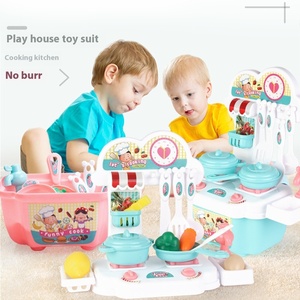 Mini <span class=keywords><strong>cuisine</strong></span> pour enfants, ensemble de jeu de <span class=keywords><strong>simulation</strong></span> de <span class=keywords><strong>cuisine</strong></span> avec aliments factices, jouet éducatif pour les tout-petits, filles et garçons, cadeau - Product Image 3