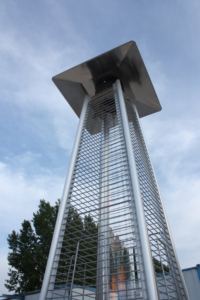 Estufa de <span class=keywords><strong>Gas</strong></span> Decorativa para Exteriores, Calentador de <span class=keywords><strong>Terraza</strong></span>, Fogatas de Propano de Acero Inoxidable - Product Image 2