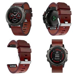 Lionorm tali jam tangan pintar pria, gaya kasar 22mm 26mm tebal asli untuk Garmin Fenix 7x Forerunner 945 955 965 - Product Image 5