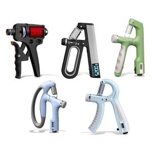 Регулируемая цифровая рукоятка для рук, для реабилитации пальцев, тренировочный электронный захват для подсчета - Product Image 1