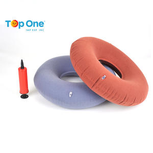 Oreiller orthopédique de coussin d'air de siège de beignet gonflable de dos de vente chaude pour la douleur d'hémorroïdes - Product Image 1