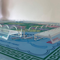 Set Ubin Mahjong Amerika Desain Mutiara Lapis Tunggal Empire State of Mahj Tile Set |   Set Mahjong Mewah Tersedia