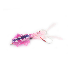 Calamar/<span class=keywords><strong>pulpo</strong></span> con anzuelos auxiliares, pesca en el mar, pvc suave, colorido, UV, 60g, fábrica <span class=keywords><strong>de</strong></span> China, venta al por mayor - Product Image 3