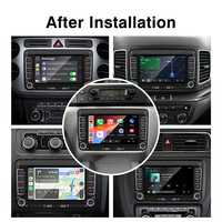 Autoradio 7" Linux avec Android Auto et Carplay Filaire pour SEAT SKODA Volkswagen VW CC Passat B7 Polo Golf 5 Jetta
