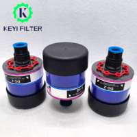 Filtre déshydratant KEYI, filtre à air, élément filtrant DC-2 DC-4, haute efficacité 99,99 %, 10 microns, gel de silice/fibre de verre, 21-30 MPa