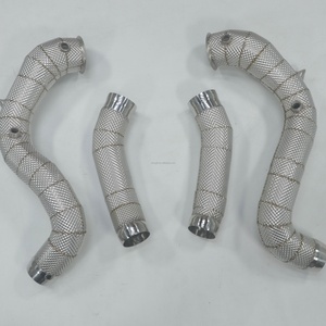 RD Mercedes C63 / C63s W205 Downpipe Monobloc Haute Performance à Courbure Mandrinée pour Turbo 2015-2021 - Product Image 2