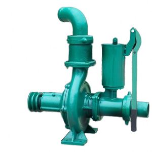 Bomba de Agua Agrícola de Gran Caudal y Alta Presión, Bomba Centrífuga de Doble Impulsor, Bomba Manual de Arrastre para Riego Agrícola - Product Image 5