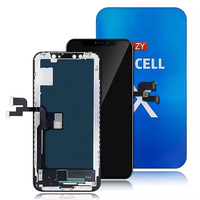 Écran LCD ZY FHD GX JK RJ pour iPhone XR XS MAX 11 Pro 12 Mini 13 Pro Max 14 Plus 15, Réparation d'Écran de Smartphone, Écrans LCD pour Téléphone Mobile