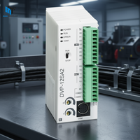 Módulo PLC Delta DVP-12SA2 de 12 Puntos, CPU Host DVP12SA211R, RS485, DC24V, 8/4 E/S, Controlador de Automatización Industrial, Programación PLC