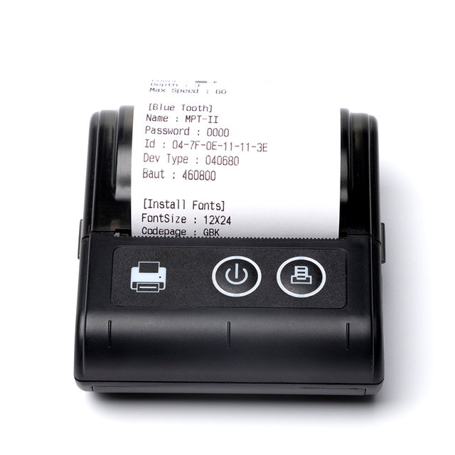 Cheap 58Mm Mini Portable Bluetooth USB Thermal Printer for Mobile Phone
