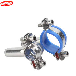 Steeltreks Outils et quincaillerie : Fixations, Serre-tuyaux, Clips, Boulons en U personnalisés en acier inoxydable, Fixations pour tuyaux et tubes, Serre-tuyaux pour conduites en caoutchouc - Product Image 1