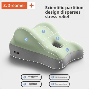 Oreiller Multifonctionnel Épaissi <span class=keywords><strong>de</strong></span> Soutien Cervical et Rehausseur <span class=keywords><strong>de</strong></span> Hanches pour Canapé, <span class=keywords><strong>Coussin</strong></span> <span class=keywords><strong>de</strong></span> <span class=keywords><strong>Chevet</strong></span> à Dossier Semi-Allongé, Aide au Sommeil - Product Image 2