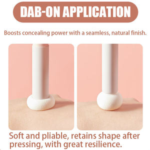 1 <span class=keywords><strong>brocha</strong></span> correctora multifunción con cabezal <span class=keywords><strong>de</strong></span> esponja en forma <span class=keywords><strong>de</strong></span> hongo, <span class=keywords><strong>de</strong></span> doble uso en seco y húmedo, <span class=keywords><strong>brocha</strong></span> para difuminar lápiz labial, herramienta <span class=keywords><strong>de</strong></span> maquillaje labial mate - Product Image 4