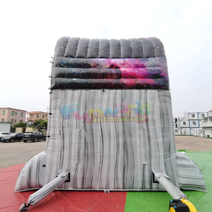 Château gonflable d'extérieur pour enfants de qualité commerciale, avec toboggan aquatique 3D sur le thème de l'astronaute et du surf spatial - Product Image 6