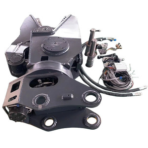Cisaille hydraulique rotative pour la découpe de ferraille pour pelle rétrocaveuse 3CX - Product Image 6