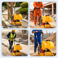 Compacteur de sol à moteur essence 60 modèles, utilisation facile, pour petites surfaces, service ODM