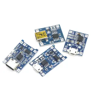 TP4056 18650 Module 5V 1A Micro USB TP4056 Type-c Lithium Battery Charging Board Charger Module Protection Dual Functions