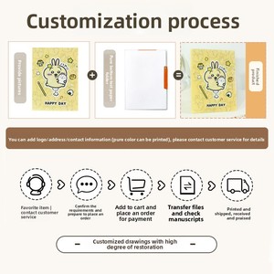 Clip de doble varilla giratoria A3 reciclable personalizado, libro de datos oscilantes de dibujos animados, informe, <span class=keywords><strong>breve</strong></span> contrato, soporte de papel de prueba de cartón - Product Image 3