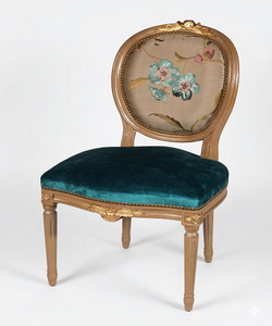 Sillón Sofá Premium Royal Accent, Fabricado en Madera Sólida con Asientos Acolchados para una Decoración Elegante de la Sala de Estar - Product Image 1