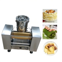 Machine à crêpes automatique professionnelle, machine à faire des crêpes moelleuses, machine pour le commerce hôtelier néerlandais, japonais, coréen, français, indonésien