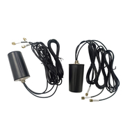 Antenne GPS GSM externe pour voiture avec support magnétique rond actif et câble RG174 pour antennes de communication SSMA