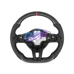 Volante Deportivo Mejorado de Fibra de Carbono Forjado para Volkswagen Golf MK8 Tiguan 2020 2021 <span class=keywords><strong>2022</strong></span> 2023 2024, Interior Automotriz - Product Image 1