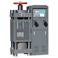 Machine d'essai de compression électro-hydraulique, testeur de compression du béton, équipement d'essai de pression 2000 kN SYE-2000A
