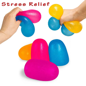 Mini jouet anti-stress en plastique à presser, en TPR, doux et agréable pour la peau, en forme de bonbon ou de maltose - Product Image 3