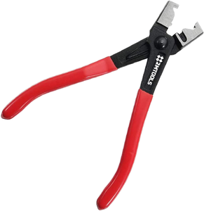 7-Inch Carbon Steel Automobile Repair Tools Clic-R Collar Pliers Carbon Steel <b>PVC</b> Handle DIY Grade OEM <b>Hose</b> Clamp Plier - Product Image 1