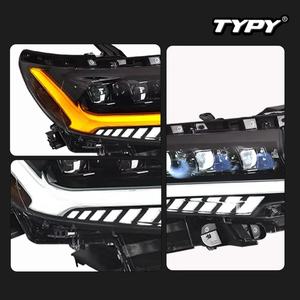 Faro Delantero para Automóvil Toyota Prado, Faros Antiniebla, Luz de Circulación Diurna DRL, Bombilla LED Bi Xenón de 12 V H7, Accesorio para Automóvil LC200 2018-2022 - Product Image 6