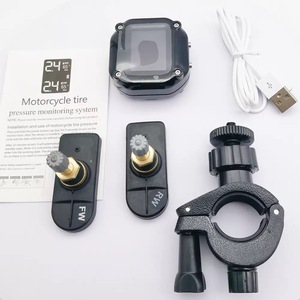 Onlyoa M5 <span class=keywords><strong>Wireless</strong></span> TPMS Motorrad Reifendruck überwachung <span class=keywords><strong>Alarm</strong></span> Reifendruck überwachungs system mit 2 externen Sensoren - Product Image 3
