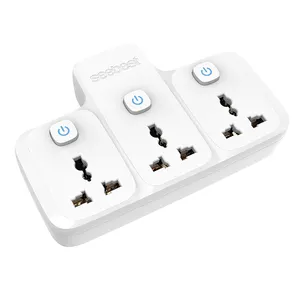 Adaptador de tomada universal elétrica portátil, multi tomada para tomada americana, conversor de tomada