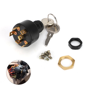 Interruptor de arranque para yate/coche YH-DY-16, interruptor de encendido, interruptor de llave de 6 pines, interruptor giratorio - Product Image 3