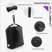 Bolsa de Compresión al Vacío Multifuncional, Expandible, Impermeable, Ligera y Moderna, de Lona de Algodón Reutilizable y Duradera, en Oferta