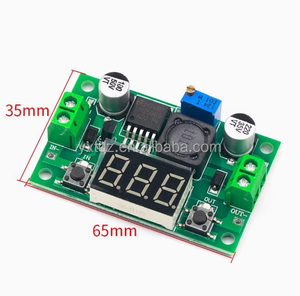 Lm2596 Buck 3A Điện áp DC-DC có thể điều chỉnh bước xuống mô-đun 4.0 ~ 40V để 1.25-37V Điều chỉnh điều chỉnh với LED Vôn kế LM2596S - Product Image 2