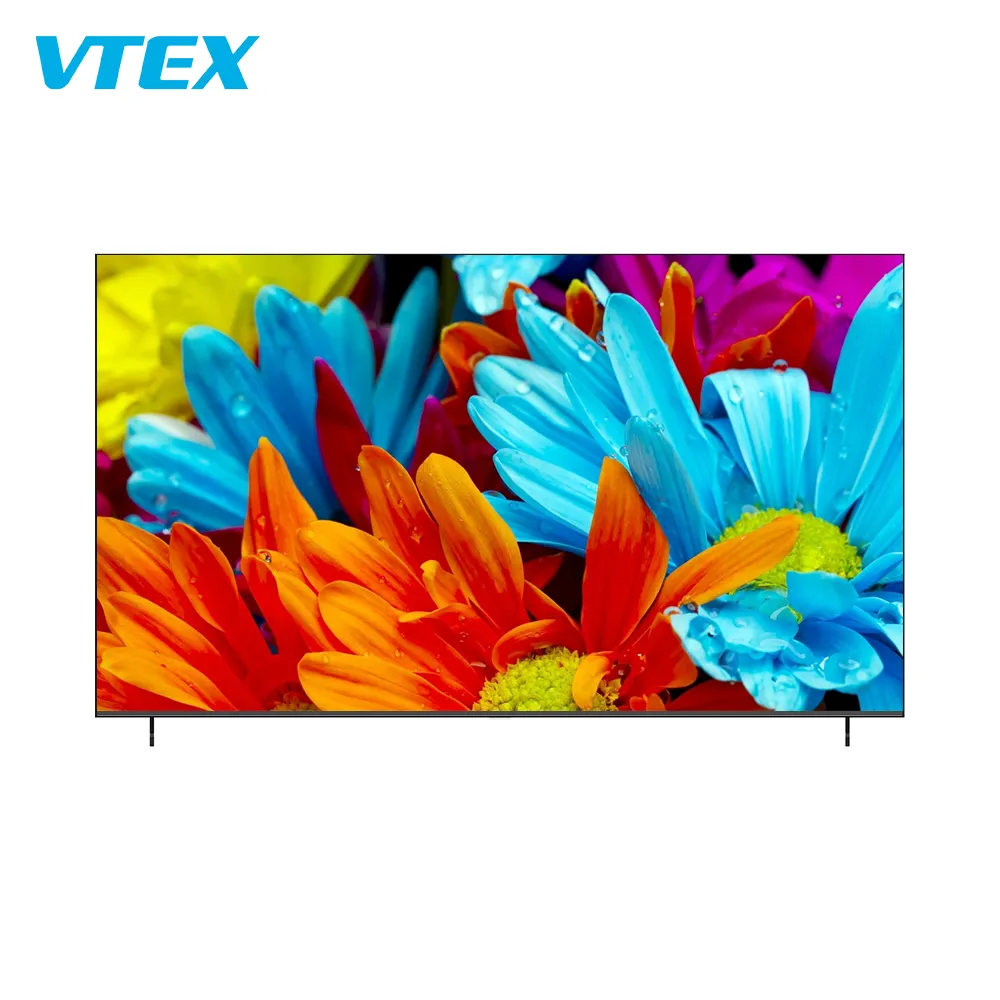 Smart TV 55 65 75 85 Inch Wide Screen Smarttv Flat UHD TV Frameless Android LCD TV 4K LED Slim Televisions