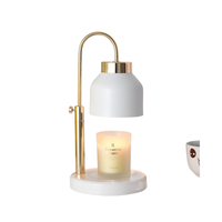 Cadeau de pendaison de crémaillère, chauffe-cire électrique pour la maison, lampe avec minuterie et variateur d'intensité pour cire parfumée