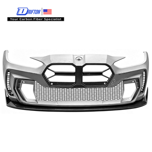 Parachoques delantero parcial de fibra de carbono para BMW G80 G81 M3 G82 G83 M4 estilo Ad V2 2020-2024 - Product Image 1