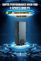 Mini Tree Powerful I9 12900F I7 12700F Mini PC Gaming Desktop GeForce RTX3060 12G GDDR6 DDR4 RAM Octa Triple Display Windows 11