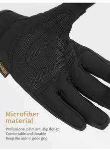 Vente chaude Gants de course de moto de style unique Gants à doigts rigides réfléchissants à écran tactile pour moto - Product Image 2