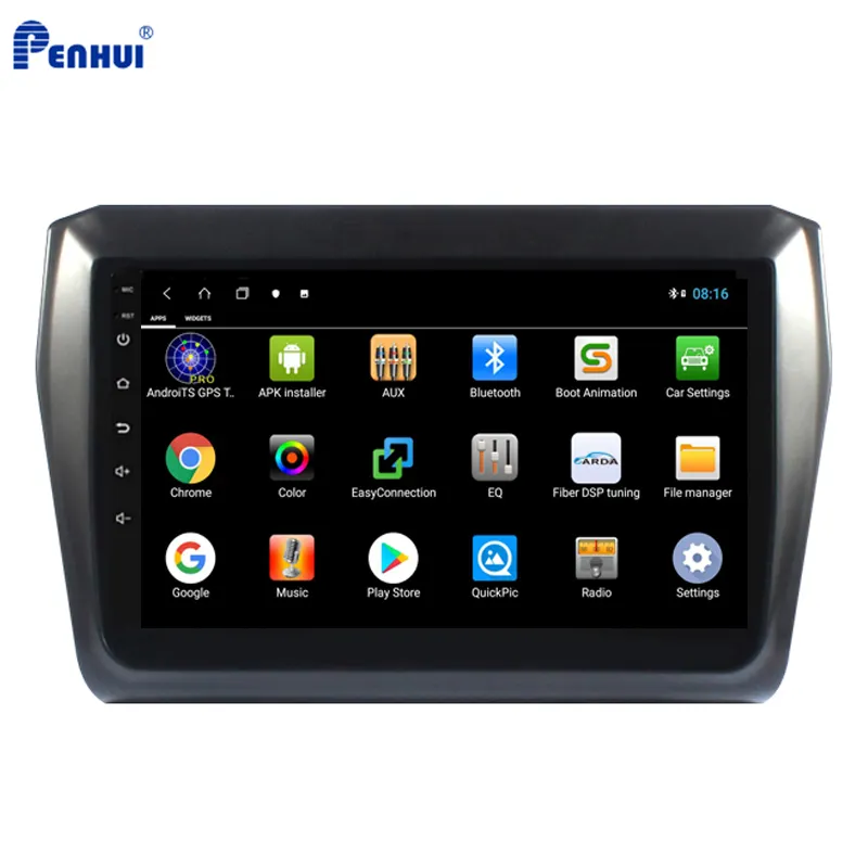 Автомобильный DVD-плеер для Suzuki Swift (2016-2020), автомобильное радио, мультимедийный видеоплеер, навигатор GPS, Android 10,0, двойной Din, автомобильный сенсорный экран
